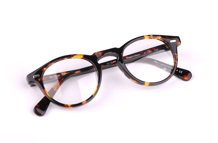2020 New Fashion Round Computer Glasses High Quality Optical Myopia Reading Eyeglasses Presciption Eyeglasse