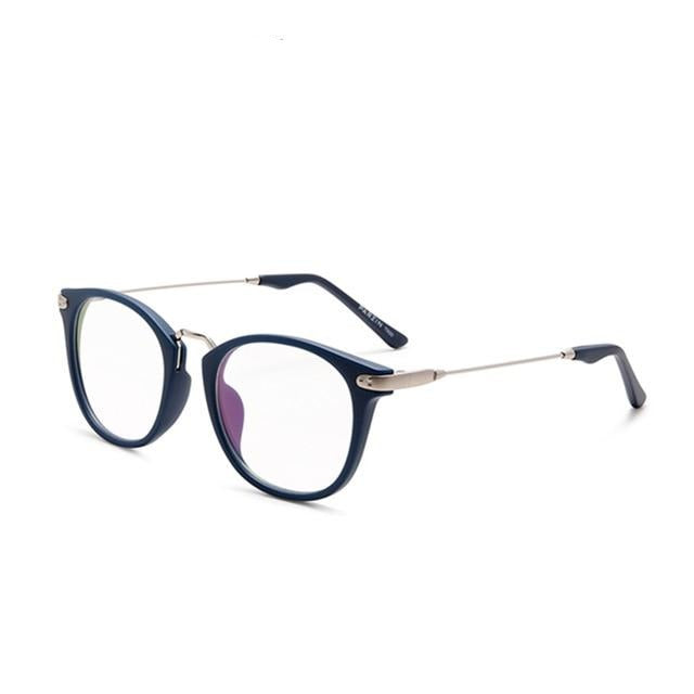 PARZIN TR 90 Glasses Frame Women Fashion Female Eyeglasses Frame Vintage Myopia Glasses Frame Optical Eyewear 5025