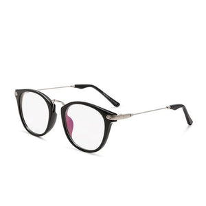 PARZIN TR 90 Glasses Frame Women Fashion Female Eyeglasses Frame Vintage Myopia Glasses Frame Optical Eyewear 5025