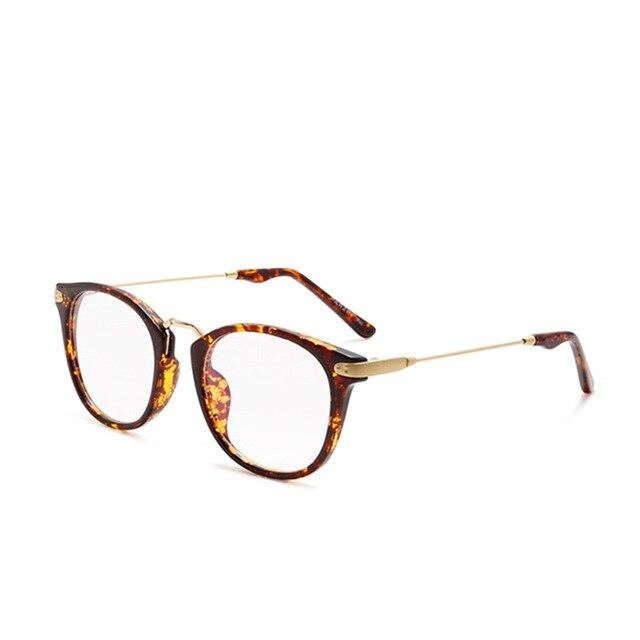 PARZIN TR 90 Glasses Frame Women Fashion Female Eyeglasses Frame Vintage Myopia Glasses Frame Optical Eyewear 5025