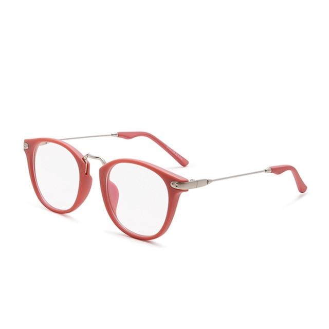 PARZIN TR 90 Glasses Frame Women Fashion Female Eyeglasses Frame Vintage Myopia Glasses Frame Optical Eyewear 5025