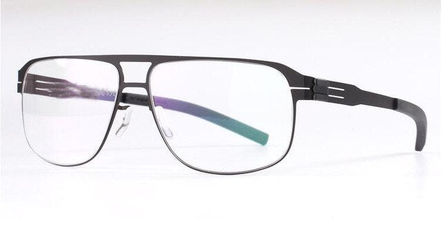 Spectacles Unique Glasses Frame Men Square Prescription Eyeglasses New Myopia Optical Frames Spectacles Women No screws Eyewear